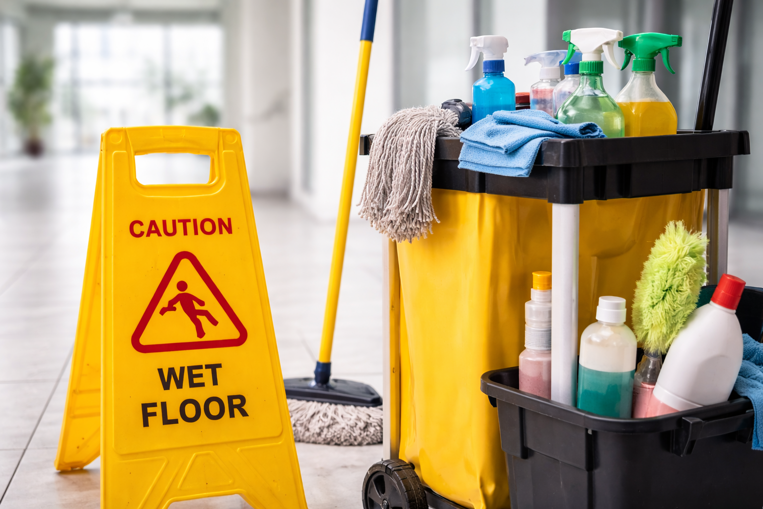 Professional janitorial services