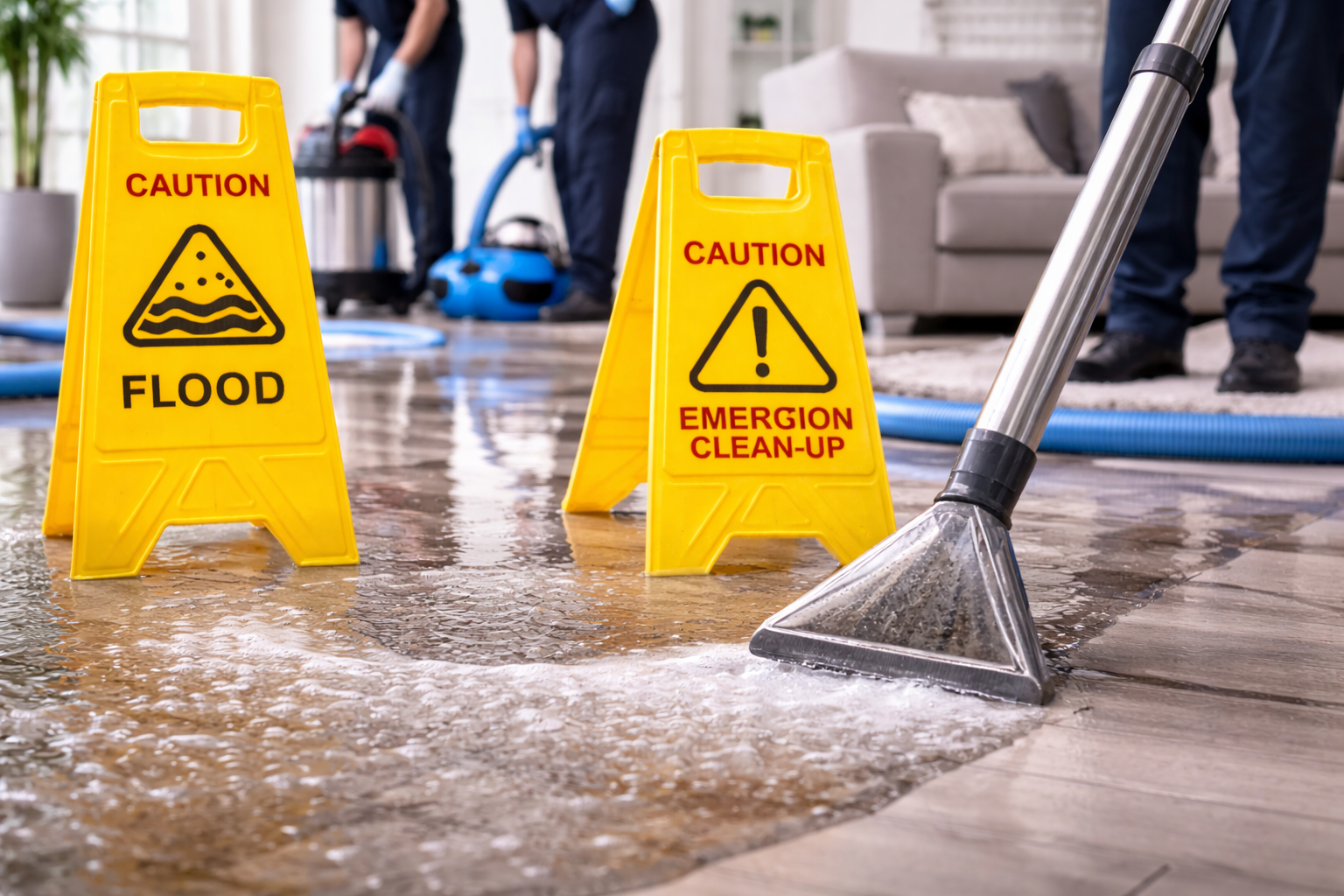 Emergency cleaning services